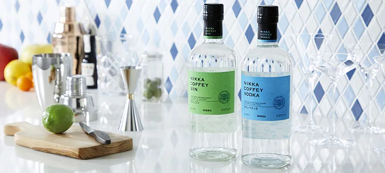 NIKKA COFFEY GIN, NIKKA COFFEY VODKA