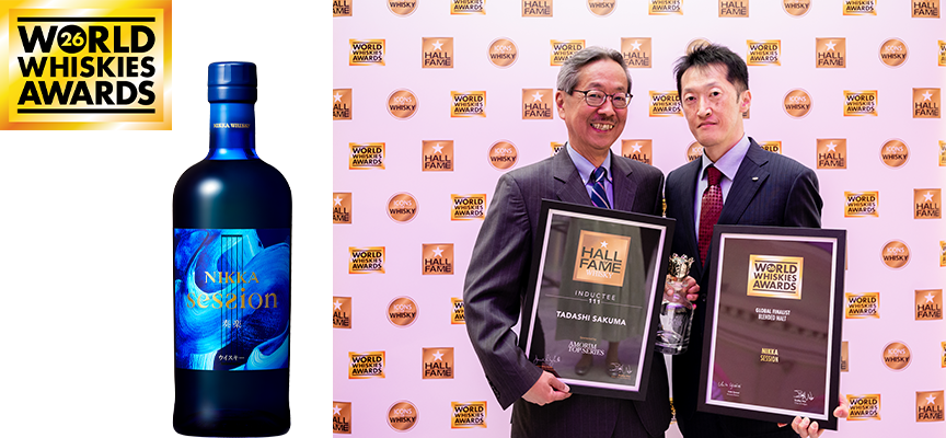 ニッカウヰスキー（株）現チーフブレンダーの井関 潤治